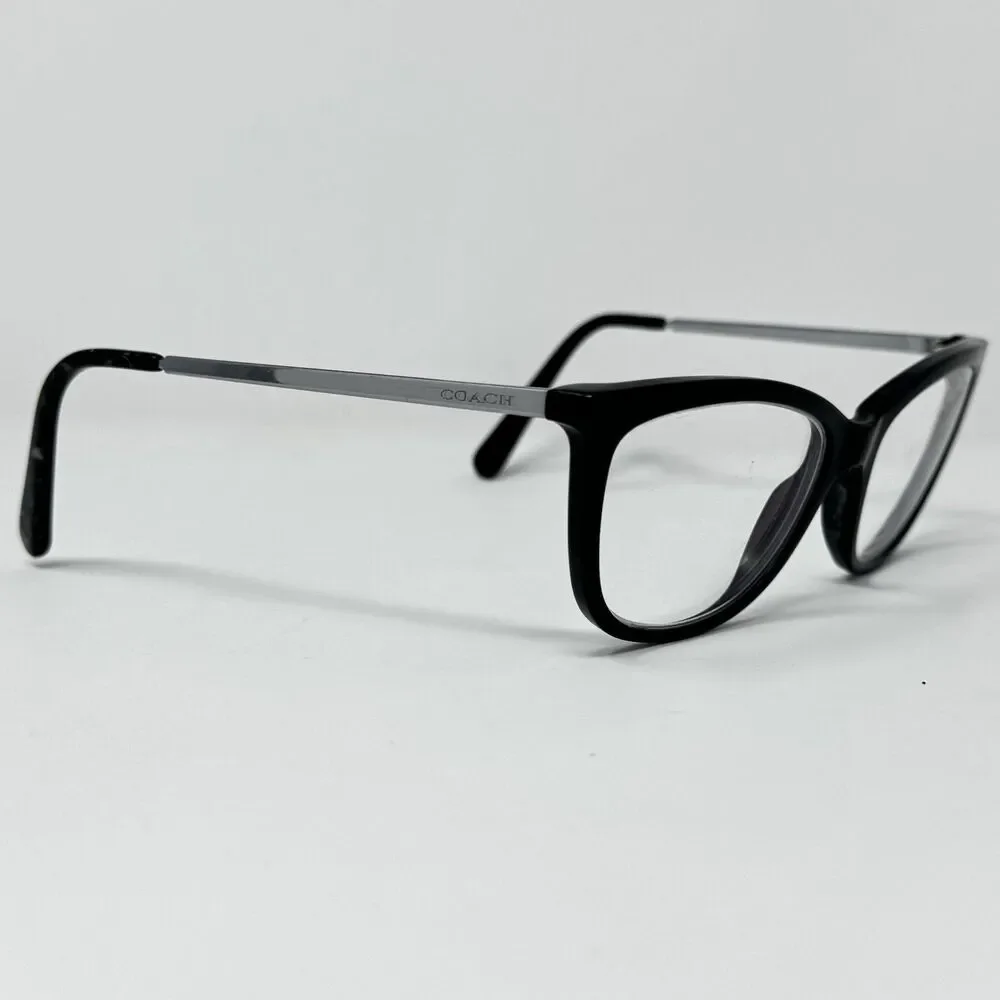 Coach HC6124 5002 Solid Black Eyeglass Frames 53-17-140